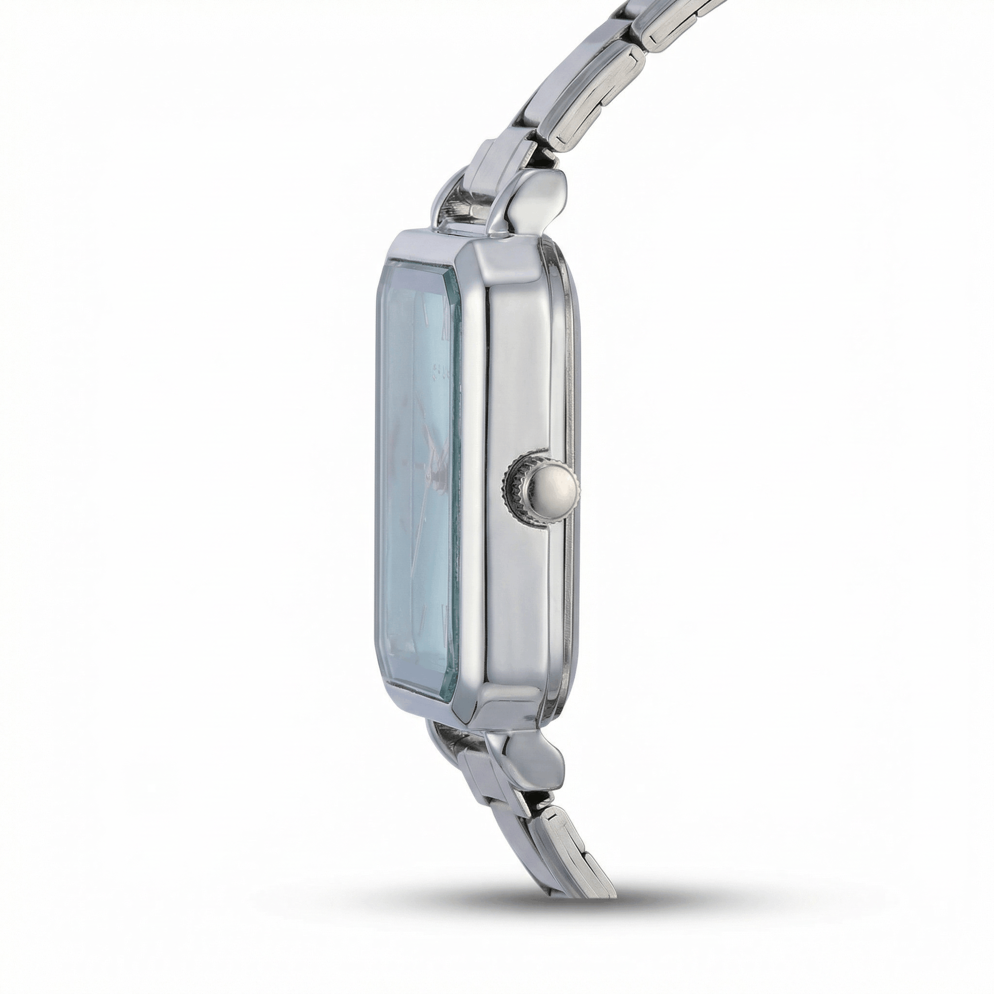 Como – Édition argentée cadran bleu