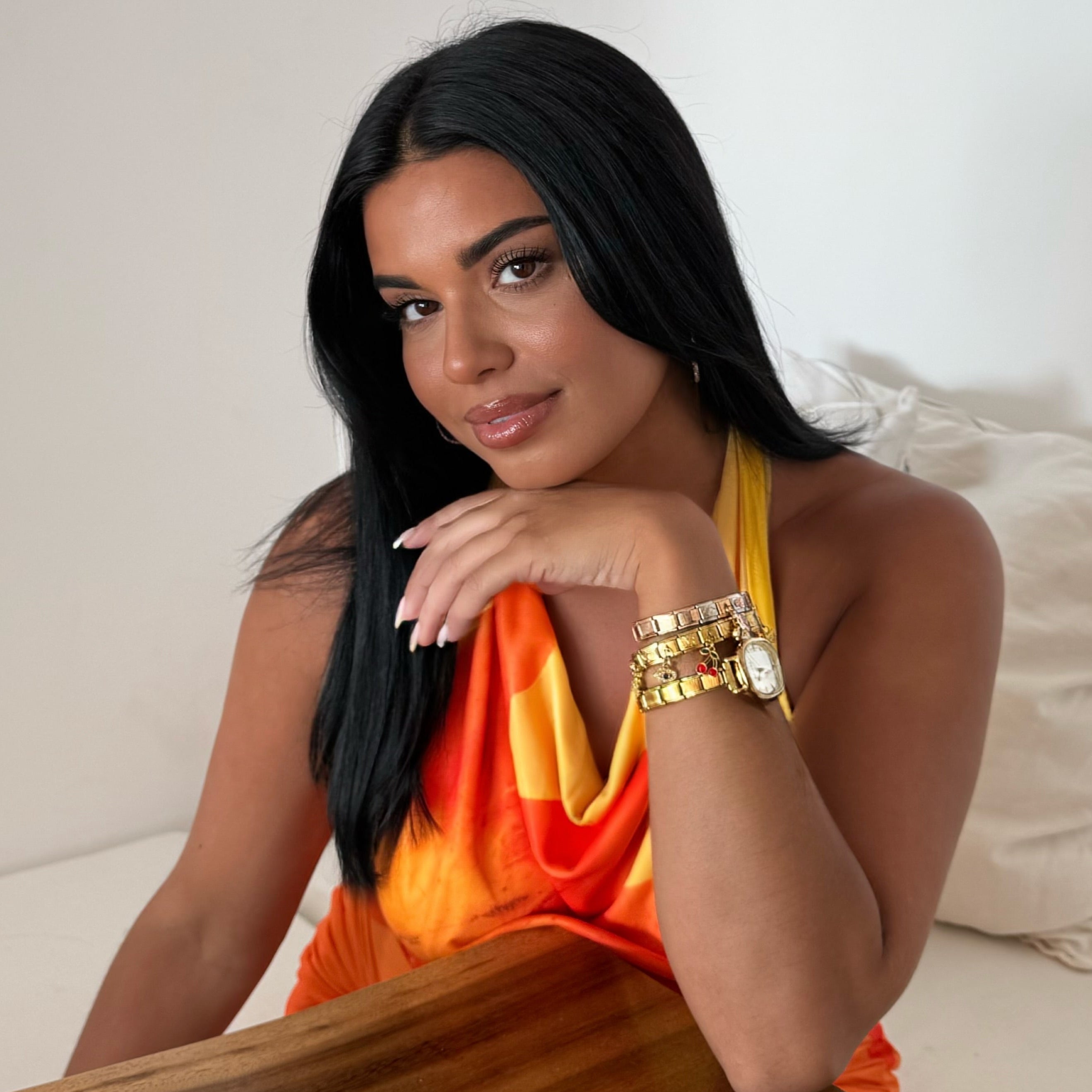 Capri – Édition dorée cadran blanc