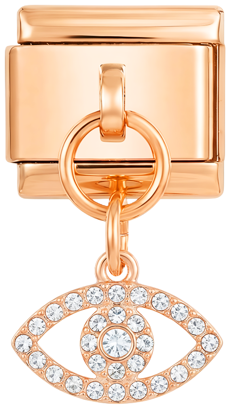 Eye with White Stone on Rose Gold - eye-with-white-stone-on-rose-gold.png