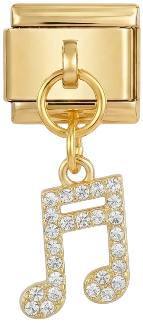 Musical Note Hanging on Gold - musical-note-hanging-on-gold.png