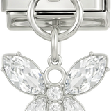 Papillon suspendu, en argent