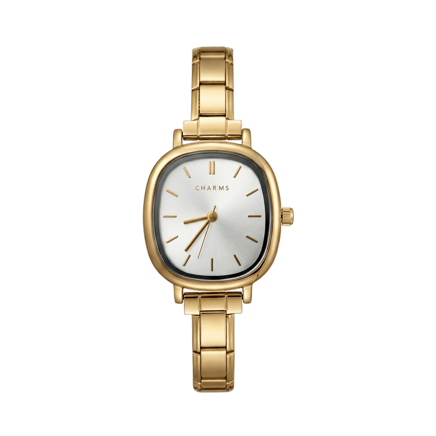 Capri Watch Gold – White Dial Edition
