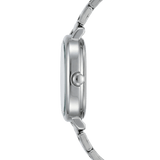 ساعة Capri فضية – إصدار المينا الأزرق