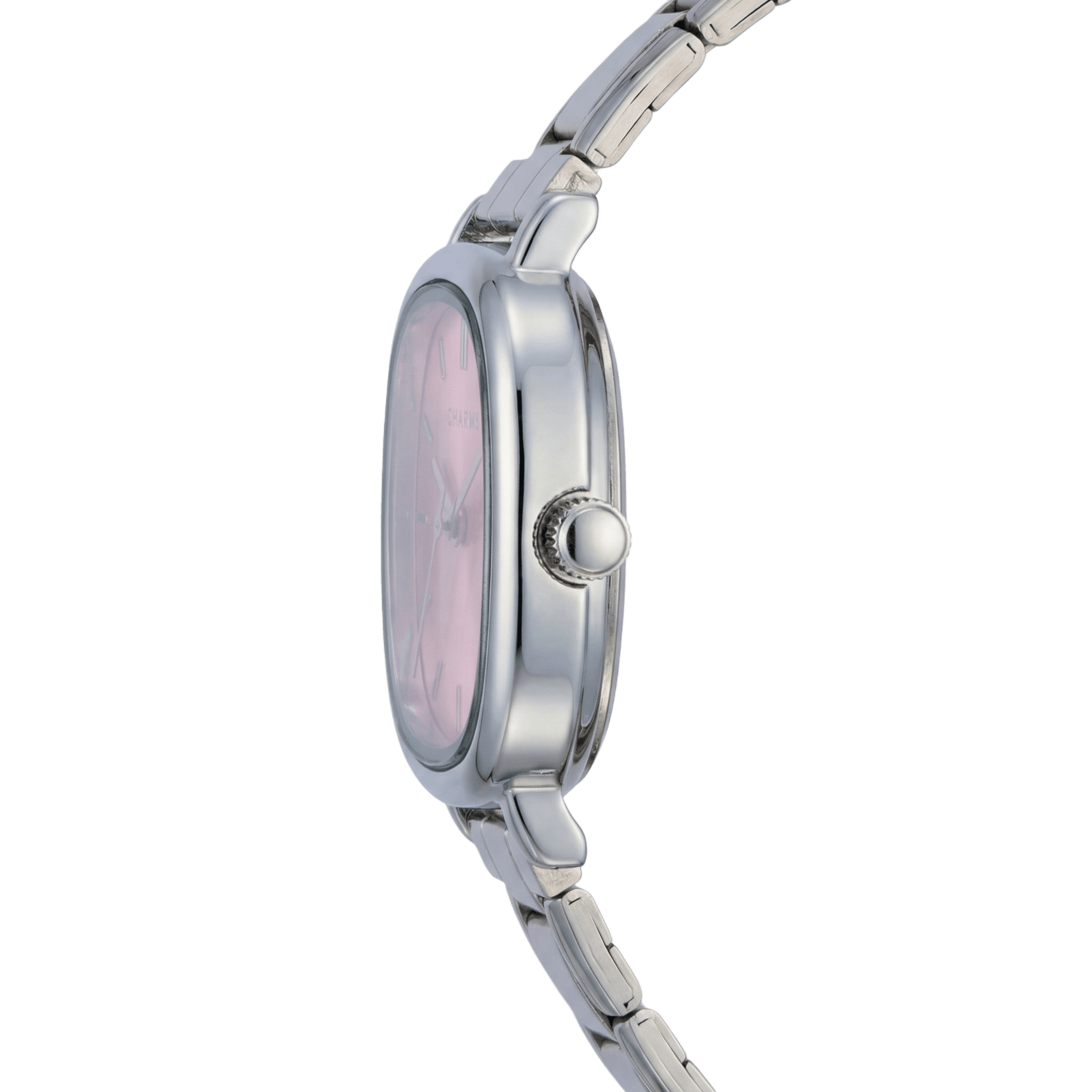 Capri – Édition argentée cadran rose