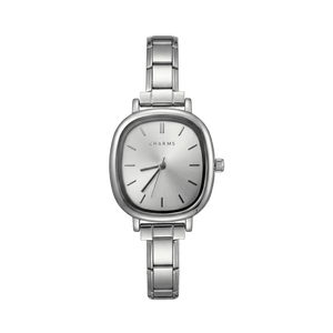 Capri Watch Silver – White Dial Edition