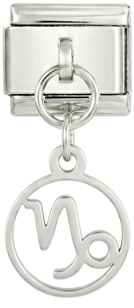 Signe Capricorne, sur Argent