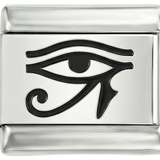 Egyptian Eye in Black, on Silver - Egyptian-Eye-in-Black-on-Silver.png