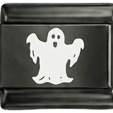 WIRD NOCH HINZUGEFÜGT - Anhänger in Ghost White auf Schwarz