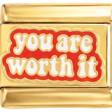 Du bist es wert auf Gold