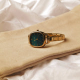 Montre Capri en or – Édition cadran émeraude